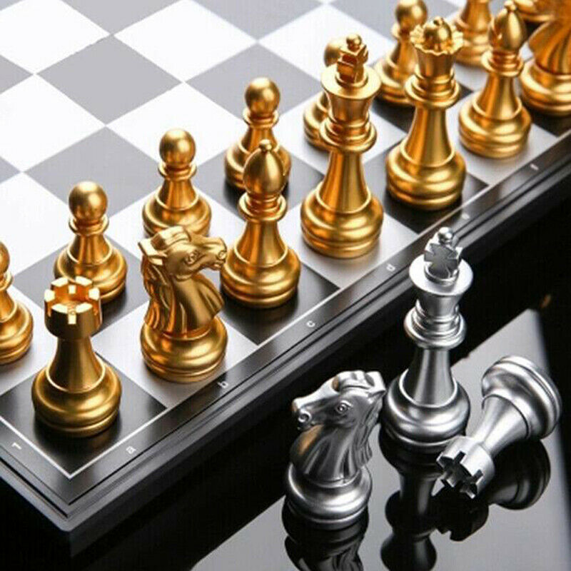 Magnetic Travel game Chess Set Wegiel European Professional Tournament Chess  Hn
