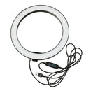 26cm White LED Ring Light 2900-6500K for Live Makeup Camera Studio Selfie