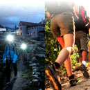 T6 High Power Lantern Waterdichte Led Induction Zaklamp Head Light OplaadbareFT