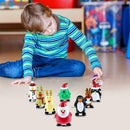 8pcs Wind Up Kids Educational Toys Clockwork Walking Toys Xmas Decor Gift