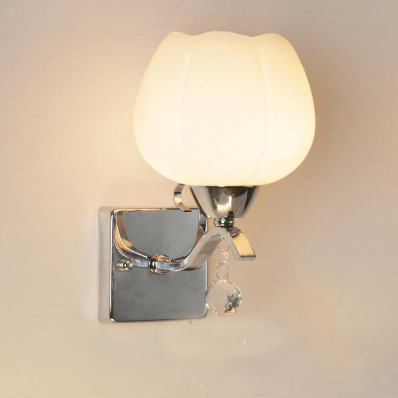 Wall Sconces Lighting Glass Shade Wall Lamp for Bedroom, Hallway, Corridor