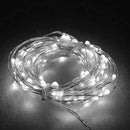 200 LED Solar String Light Outdoor Copper Wire Garland Lamp (Cool White) A