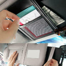 Car Sun Visor Organizer Auto Interior Pocket Sunglass Fuel Card Storage YM
