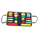 Toddlers Busy Board Learning to Dress Travel Educational Toys Birthday Gifts