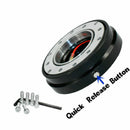 Portable Steering Wheels Ball Universal Quick Release Hub Adapter Auto Snaps Off