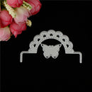 Xmas Butterfly Framed Metal Cutting Dies DIY Scrapbooking Photo Album Decor MO