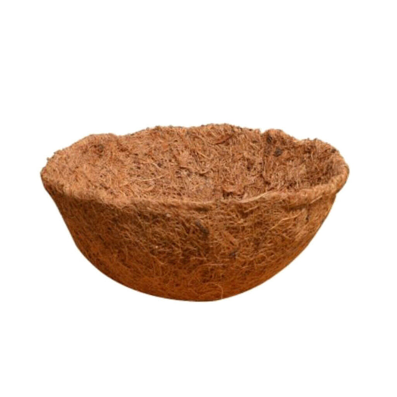 3 Pack Hanging Flower Basket Coconut Coir Husk Flower Pot - Decorative Iron
