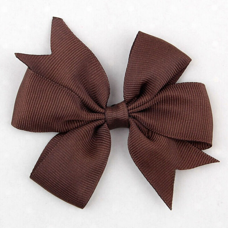 18x/Bag Hair Bows Kids Cloth Ribbon Boutique No Clips for Baby Girls LJ
