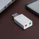 CableDeconn 5.1 Channel USB to 3.5mm Jack Audio External Sound Card Adapter