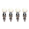 5pcs Banjo Tuner String Tuning Keys Pegs Machine Heads Machine Head Chrome