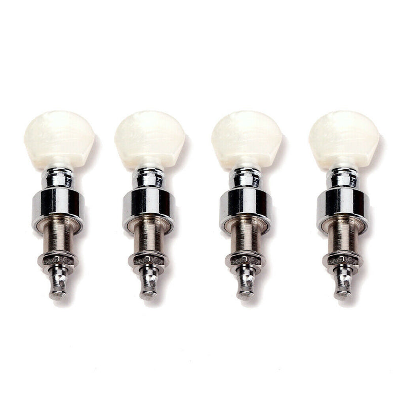 5pcs Banjo Tuner String Tuning Keys Pegs Machine Heads Machine Head Chrome