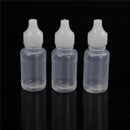50pcs 10ml Empty Plastic Squeezable Dropper Bottles Eye Liquid Dropper LDPE  Jâ„–[