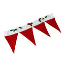 Santa Claus Hats Window Valance Christmas Decorations Xmas Curtain Decor Or