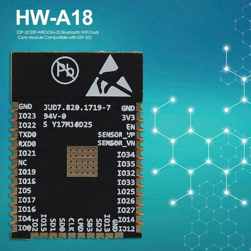 ESP-32 ESP-WROOM-32 Bluetooth WIFI Dual Core Module Compatible with ESP-32S