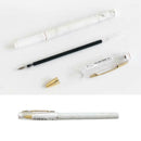 0.7mm Nordic Marble Style Gel Pen Refill Black Ink School Office Supply New