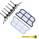 6X Side Brush+2X Dust Hepa Filter Kit For Chuwi Ilife V7 V7S V7S Pro Roboti