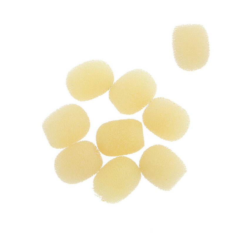 Pack of 10 Practical Small Microphone Windscreen Soft Sponge Cover DIY