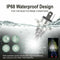 2Pcs 9005 9006 LED Hi-Low Beam Headlight 100W 19000LM Fog Lights 6000K Whit@