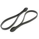 Pair Handbag Tote Leather Strap Handle Replacement Bag Accessories Black