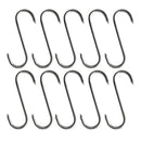 10 Pack of Stainless Steel Meat Hook / Utensil Pan Hanger Sausage Hanging