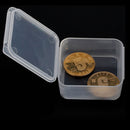 5X Small Transparent Plastic Storage Box  Square Multipurpose display box3c