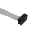2-Port Serial RS232 DB9 Male COM Port to IDC 10pin Cable w/ Bracket