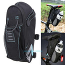 Bicycle Saddle Bag With Water Bottle Pocket Bike Rear Bags Seat Tail Bag