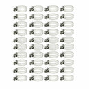 40pcs 3/8"-1/2" Adjustable Stainless Steel Drive Hose Clamp Fuel Line Worm Clip