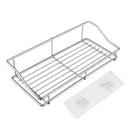 Stainless Steel Storage Rack Kitchen Bathroom Shelf  Wall Shelf Organizer