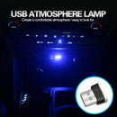 Mini Portable Mini Usb Led Car Light Car Interior Usb Atmosphere Light Plug L8R9