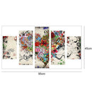 Heart-shaped 5D DIY Full Drill Diamond Painting 5-pictures Combination Kits
