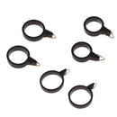 4x Fishing Rod Hook Keeper Elastic Lure Bait Outdoor Fishing S/M Black