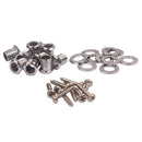 10 Sets Hex Threaded Bushing Ferrules for Box Guitar Tuning Peg Tuner Machine