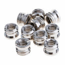 10PC 3/8" to 1/4" Convert Screw Thread Adapter f. Tripod Mounting Monopod Camera