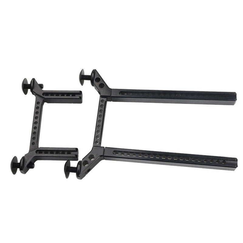 1:10 Black Alloy RC Car Pillar Front Rear Shell Column Set for  Accs