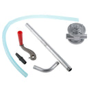 Aluminium Oil Fuel Hose Oil-well Pump Hand Rotary Crank Curved Spout For Car