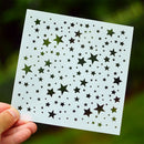 star layering stencils diy scrapbooking album masking painting template B 3C