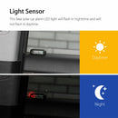 1PC Car Solar Energy Dummy Security Anti-theft Warning Flash Alarm LED Light Red