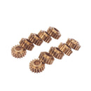 Universal 30 Pcs Copper 1:18 Tuning Key Tuner Hex Gear for