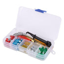 30pcs Car Truck Standard Fuse Assortment Auto Blade Fuses with Test Pen+Clip+Box