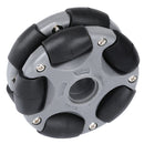 Omni Wheel Robot Tank Vehicle Part For    DIY Robotic Automation, RC Car Rubber