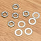 5Pcs 10K OHM Terminal Linear Taper Rotary Resistor Potentiometer & Knobs 15mm