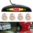 LED Display Car 4 Parking Sensor Reverse Backup Radar Alarm Detector System Kit