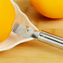 Lemon Fruit Zester Citrus Grater Stainless Steel Grips To Peeling P7L7 Zest Q5J9