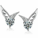 Women's Elegant Earrings Sparkling Hoop Earring