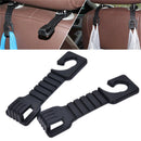 2Pcs Car Hook Holder Hanger Headrest Auto Back Seat Hooks For Bag Purse 3C