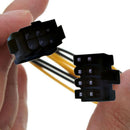 PCI Express PCIe 6 Pin to 8 Pin Graphics Card Power Adapter Cable 7.8" Chic 1 F-