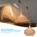 Electric Aroma Humidifier Wood Grain Essential Oil Diffuser Mini Mist Maker A