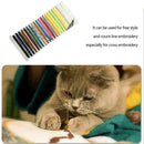 Strand Embroidery Floss Delicate Sewing Thread Color Mixing X0Y1 W6C2