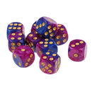 Dice D6 Sets Speckled - 16mm Six Sided Die 20pcs Block Of Dice